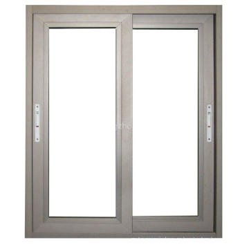 Ventana de deslizamiento de aluminio de doble acristalamiento de diseño más reciente / ventanas de aluminio